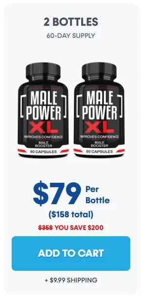 Male Power XL one bottle
