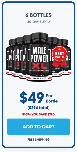 Male Power XL 6 bottles